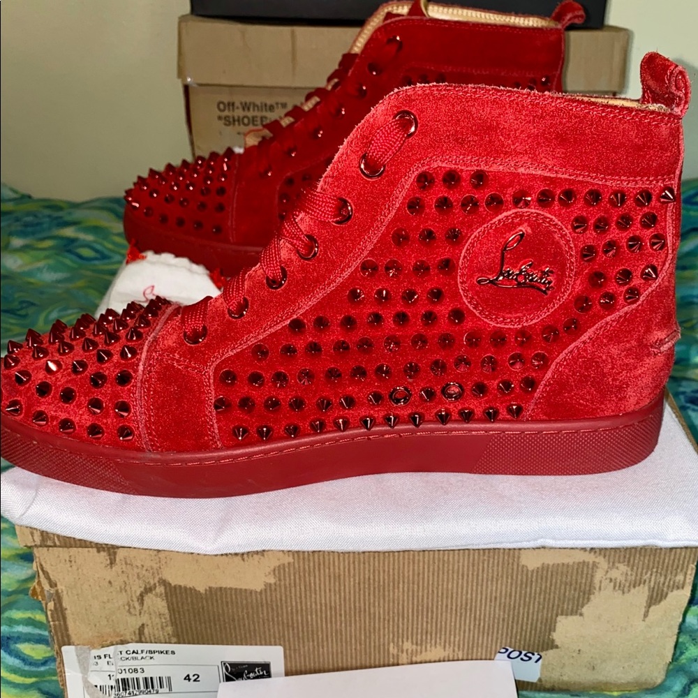 Christian Louboutins Flat Spikes